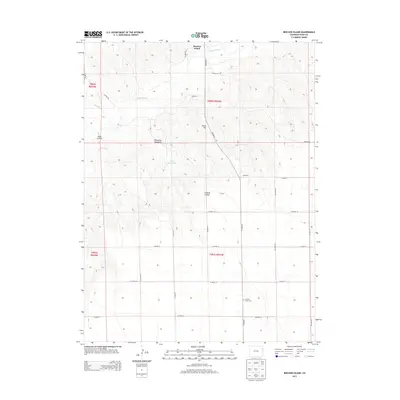 2013 Map of Beecher Island, 2013 Print