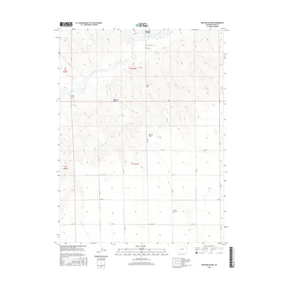 2016 Map of Beecher Island, 2016 Print