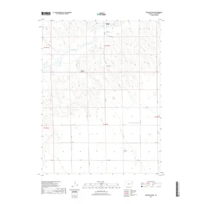 2019 Map of Beecher Island, 2019 Print
