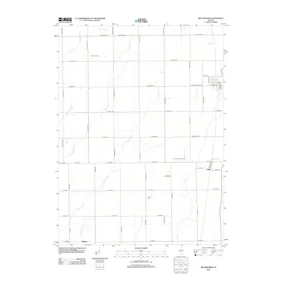 2012 Map of Beecher West, 2012 Print