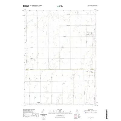 2021 Map of Beecher West, 2021 Print
