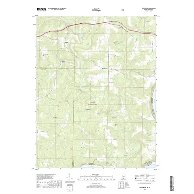 2019 Map of Beechwood, 2019 Print