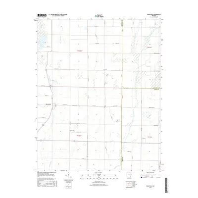 2017 Map of Beedeville, 2017 Print
