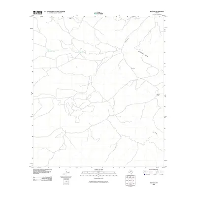 2010 Map of Beef Gap, 2010 Print