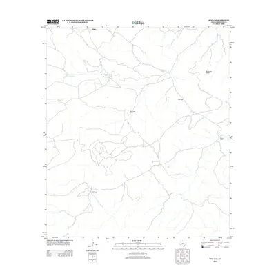 2013 Map of Beef Gap, 2013 Print