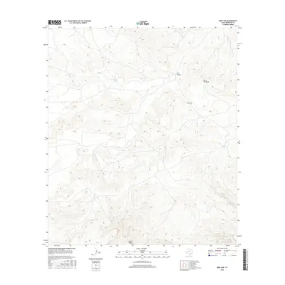 2016 Map of Beef Gap, 2016 Print