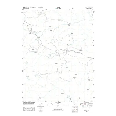2012 Map of Beegum, 2012 Print