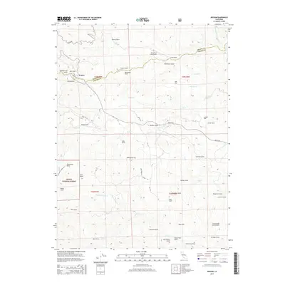 2015 Map of Beegum, 2015 Print