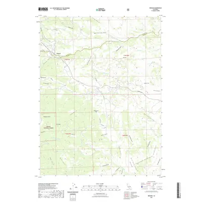 2021 Map of Beegum, 2021 Print