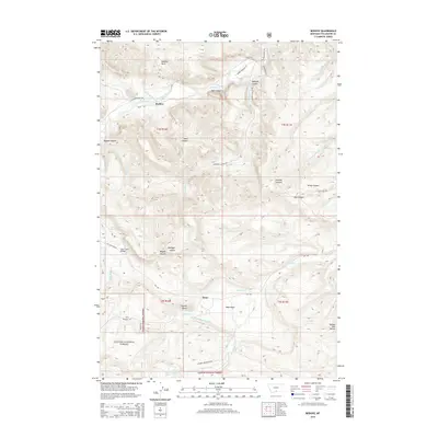 2014 Map of Beehive, 2014 Print