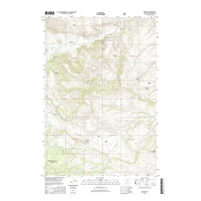 2017 Map of Beehive, 2017 Print