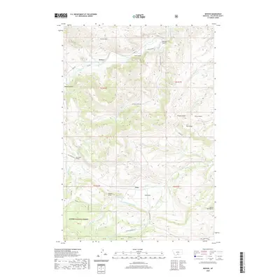 2020 Map of Beehive, 2020 Print