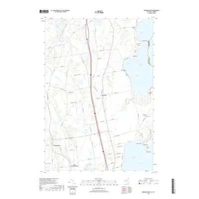 2019 Map of Beekmantown, 2019 Print