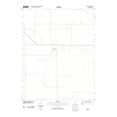 2009 Map of Beeler, 2009 Print