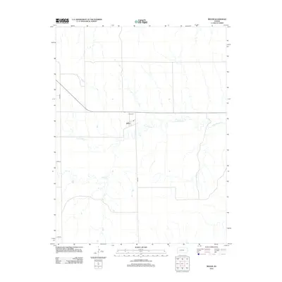 2012 Map of Beeler, 2012 Print
