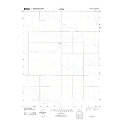 2012 Map of Beeler SE, 2012 Print
