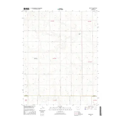 2015 Map of Beeler SE, 2015 Print