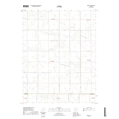 2018 Map of Beeler SE, 2018 Print
