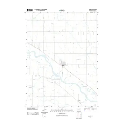 2011 Map of Beemer, 2011 Print