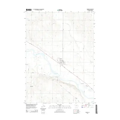 2014 Map of Beemer, 2014 Print