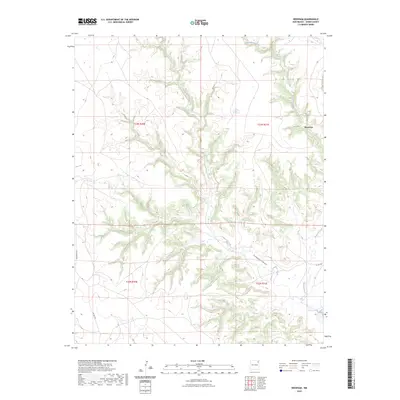 2023 Map of Beenham, 2023 Print