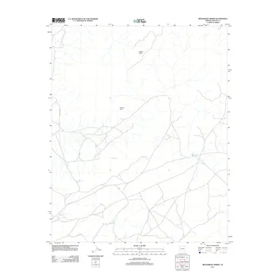 2011 Map of Beeshsikad Spring, 2011 Print