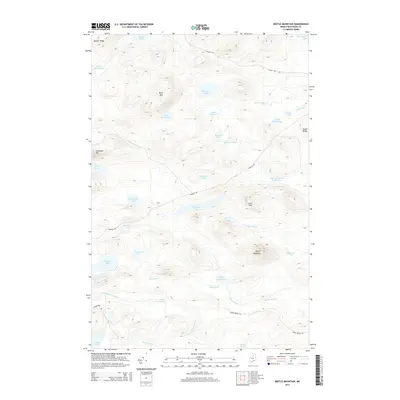 2014 Map of Beetle Mountain, 2014 Print