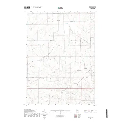 2018 Map of Beetown, 2018 Print