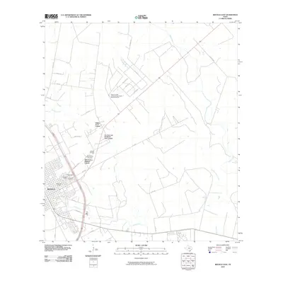 2010 Map of Beeville East, 2010 Print