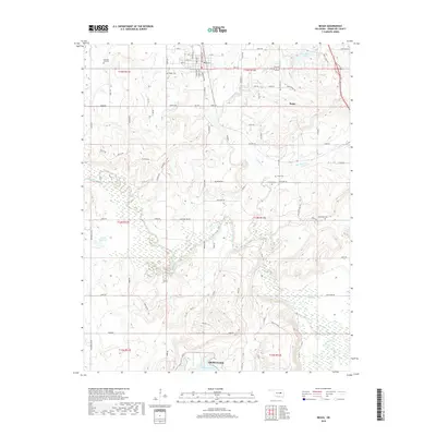2018 Map of Beggs, 2018 Print