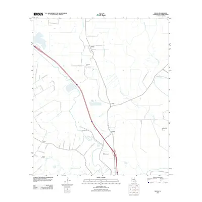 2012 Map of Beggs, 2012 Print