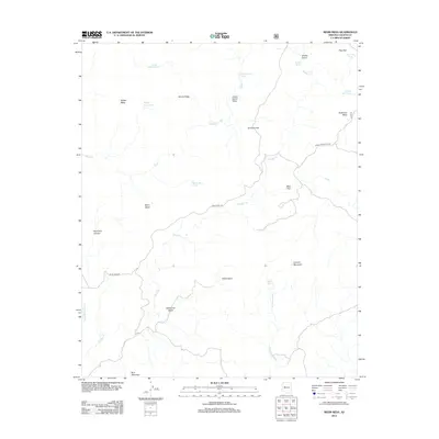 2012 Map of Behm Mesa, 2012 Print