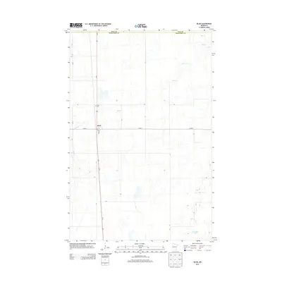 2013 Map of Bejou, 2013 Print