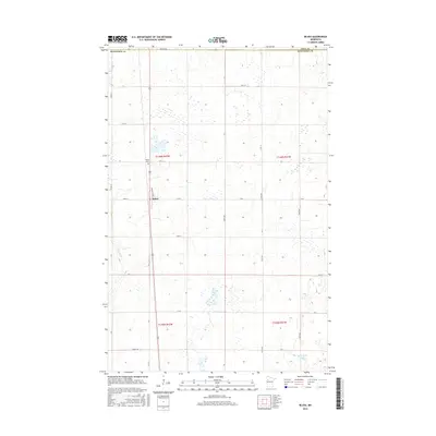 2016 Map of Bejou, 2016 Print