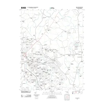 2011 Map of Bel Air, 2011 Print
