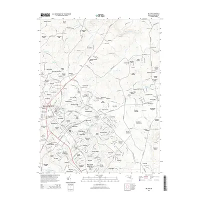 2014 Map of Bel Air, 2014 Print