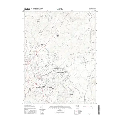 2016 Map of Bel Air, 2016 Print