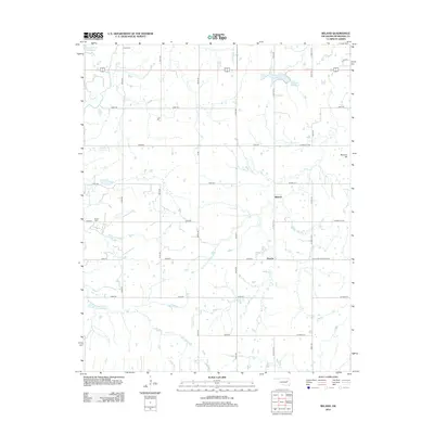 2012 Map of Beland, 2012 Print