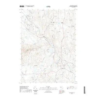 2021 Map of Belchertown, 2021 Print
