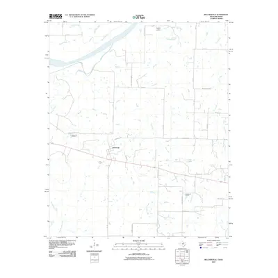 2010 Map of Belcherville, 2010 Print