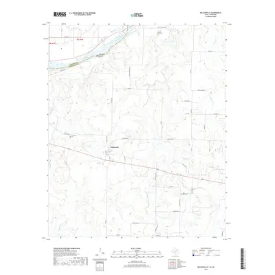2019 Map of Belcherville, 2019 Print