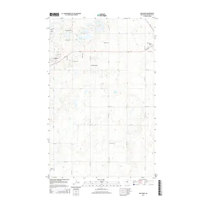 2014 Map of Belcourt, 2014 Print