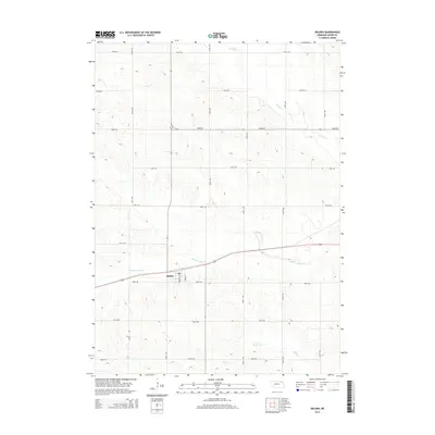 2014 Map of Belden, 2014 Print