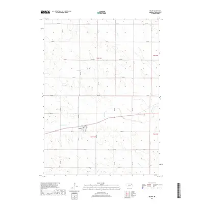 2017 Map of Belden, 2017 Print