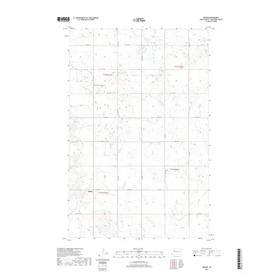 2017 Map of Belden, 2017 Print