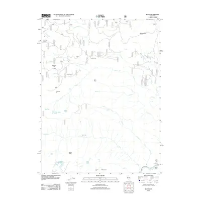 2012 Map of Belden, 2012 Print
