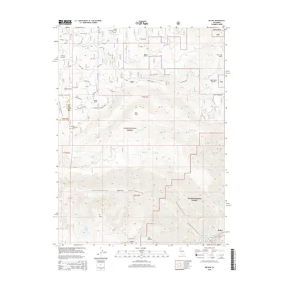 2015 Map of Belden, 2015 Print