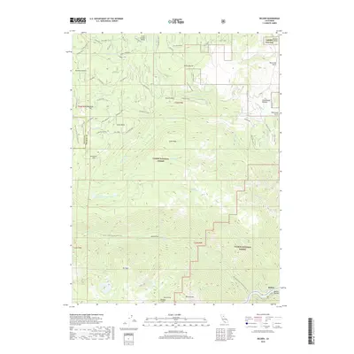 2018 Map of Belden, 2018 Print
