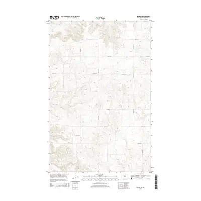 2014 Map of Belden SW, 2014 Print