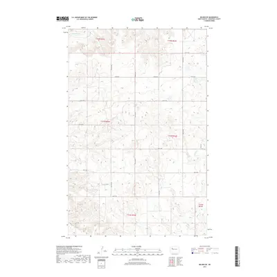 2017 Map of Belden SW, 2017 Print